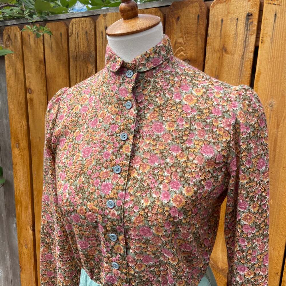 Vintage Leslie Fay 1970’s Floral Dress - Picture 11 of 12